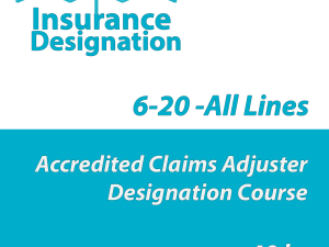 6-20 All-Lines Adjuster License page
