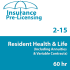 60 hr 2-15 Health and Life Insurance Pre-Licensing course (including Annuities and Variable Contracts) (3 months)