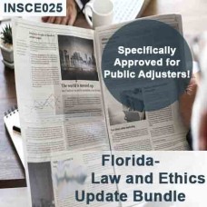 13 hrs Public Adjusters 3-20 + Law & Ethics Update
