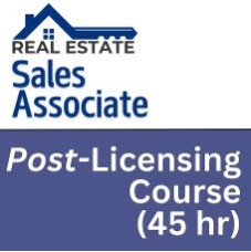 45 hr Sales Associate Post Licensing Course (6 months)
